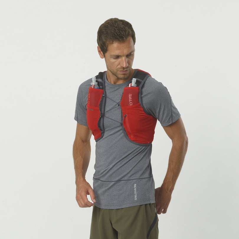 Salomon Active Skin 8 with flasks