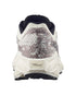 back heel of salomon aero glide grvl 4 for women, showing opti foam cushioning