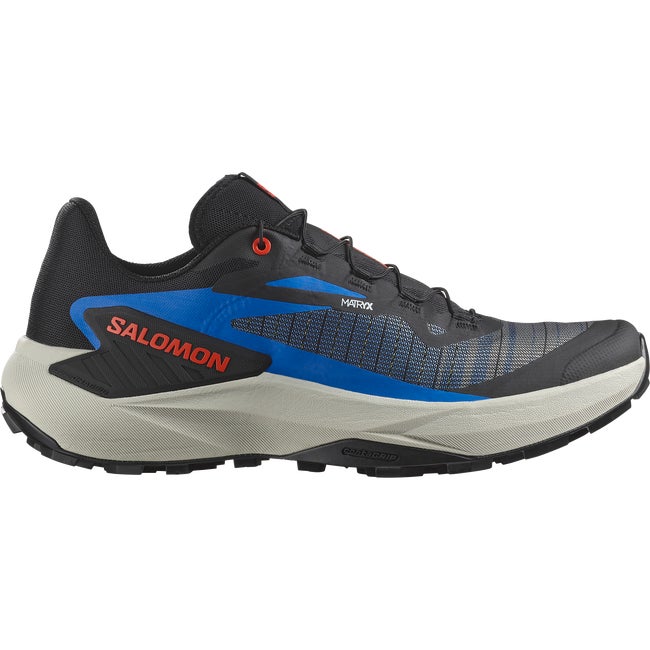 Salomon Genesis Trail Shoe For Men black, blue, red colour