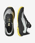 Black and yellow salomon genesis mens trail running shoe
