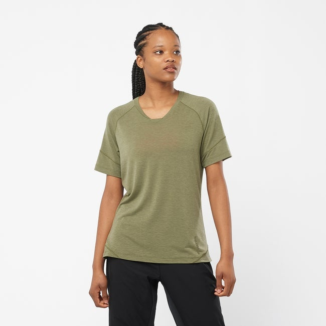 Salomon Runlife Short Sleeve Tee Womens