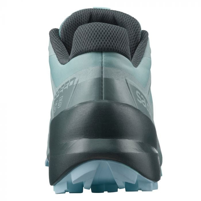 salomon womens speedcross 5 trail shoe, slate trooper