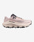Side view of the Women's Salomon Ultra Glide 4 trail running shoe in shadow grey tapioca colour