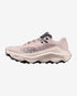 Side view of the Women's Salomon Ultra Glide 4 trail running shoe in shadow grey tapioca colour