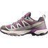 salomon x ultra 360 edge gtx for women, waterproof hiking shoe with good grip, purple and grey colour, side profile of shoe