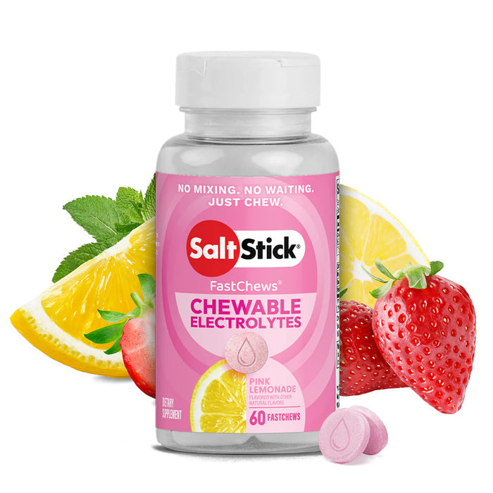 saltstick fast chews pink lemonade flavour