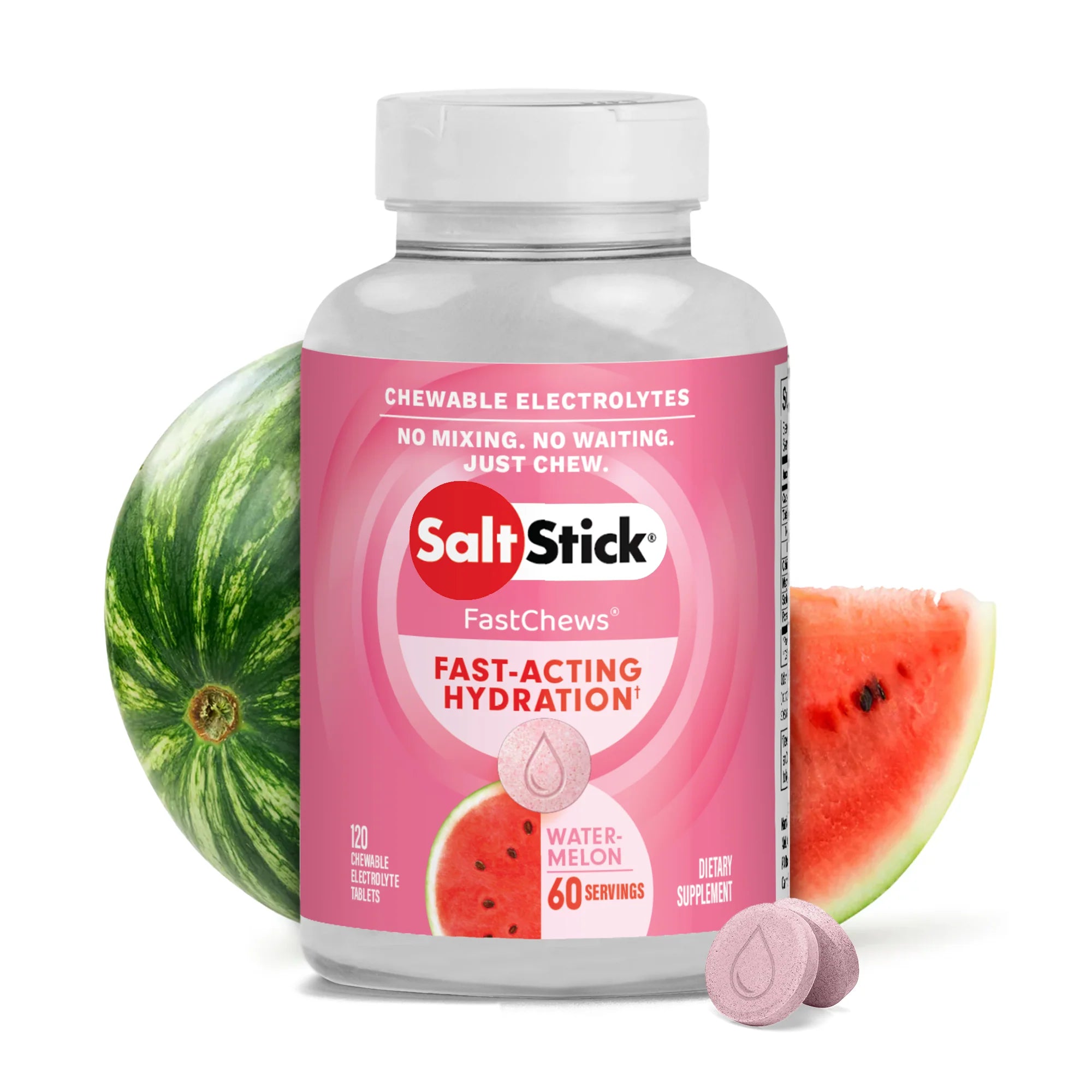saltstick fast chews watermelon flavour