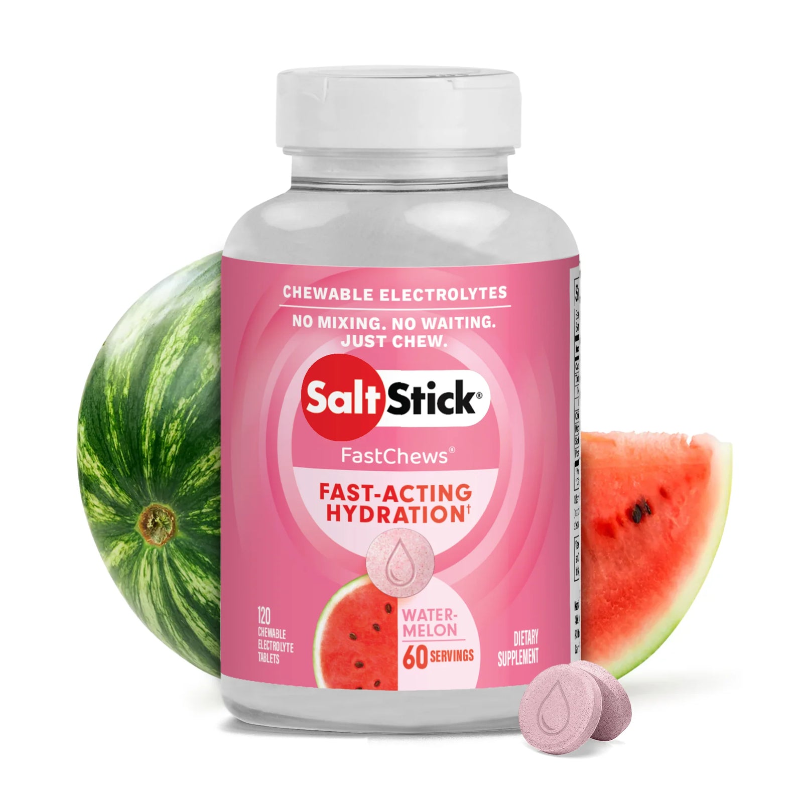 saltstick fast chews watermelon flavour