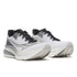 saucony endorphin azura, lightweight and energetic running shoe for men, black and white colour, side profile of both shoes on a white background
