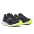 Saucony guide 18 mens running shoe with black, blue and white design