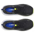 Saucony guide 18 mens running shoe with black, blue and white design