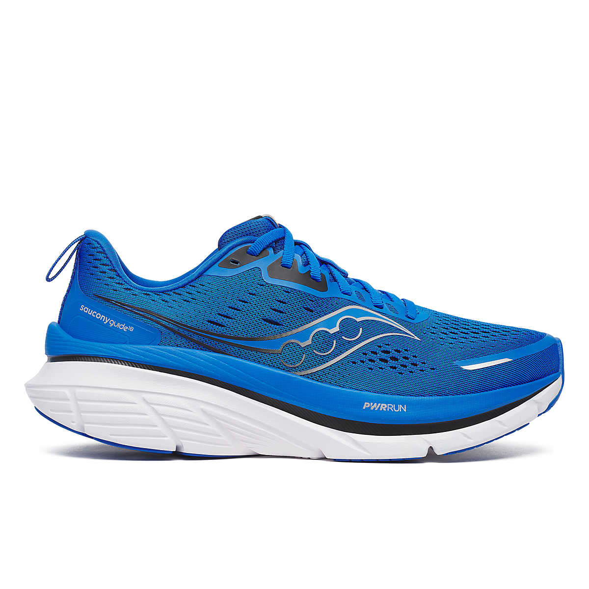 saucony guide 18 for men, blue colour