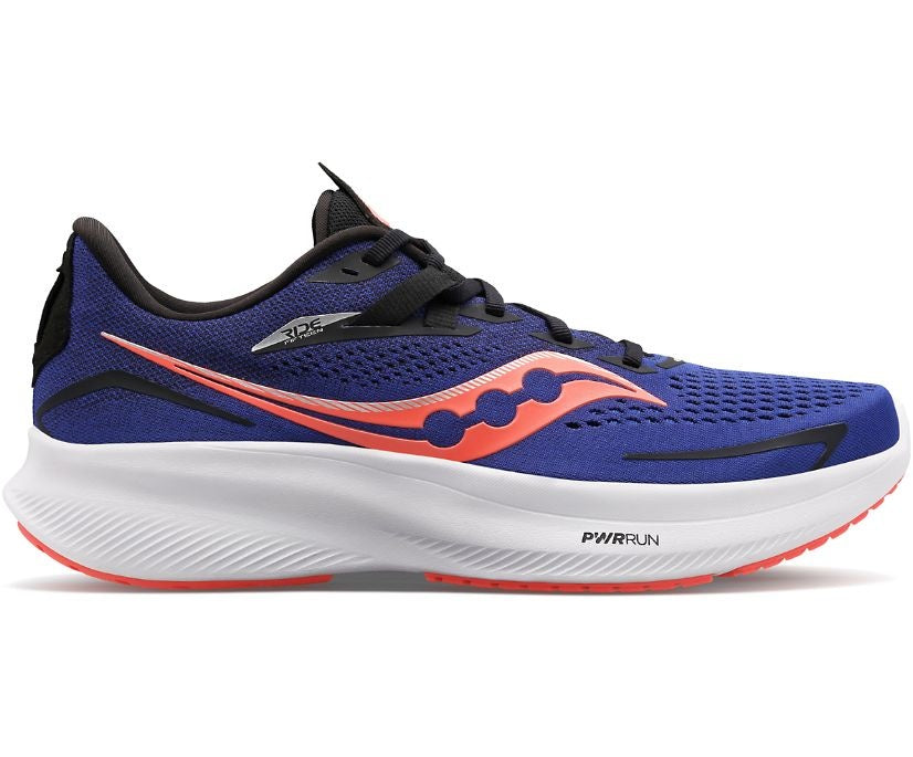 saucony men's ride 15 neutral running shoe, on sale