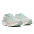 Pair of saucony Ride 19 neutral running shoe for women in mist cameo colour