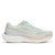 Side of saucony Ride 19 neutral running shoe for women in mist cameo colour