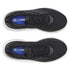saucony triumph 23 mens, extra cushioned road running shoe for long distances, black and white colour, pair of shoes
