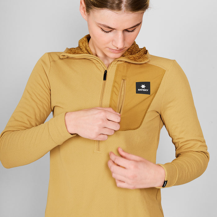 SAYSKY Combat 1/2 Zip Fleece Hoodie Womens