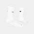 pair of saysky high running socks in a white colour