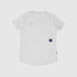 saysky women's run tshirt with flower pattern and logo at back