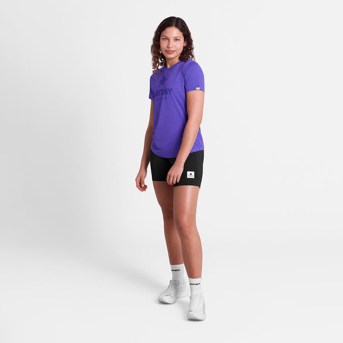 SAYSKY Women's Logo Combat Pro T-Shirt