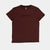 SAYSKY logo pace t-shirt for running in red burgundy colour with logo on front