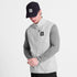 SAYSKY Men's Clean Pace Flex Vest Grey, lightweight wind vest for running, light grey colour, man wearing vest with black hat