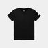 saysky clean pace t-shirt, short sleeve running t-shirt for men in black, stretchy and quick-drying tee,  saysky t-shirt on a white background