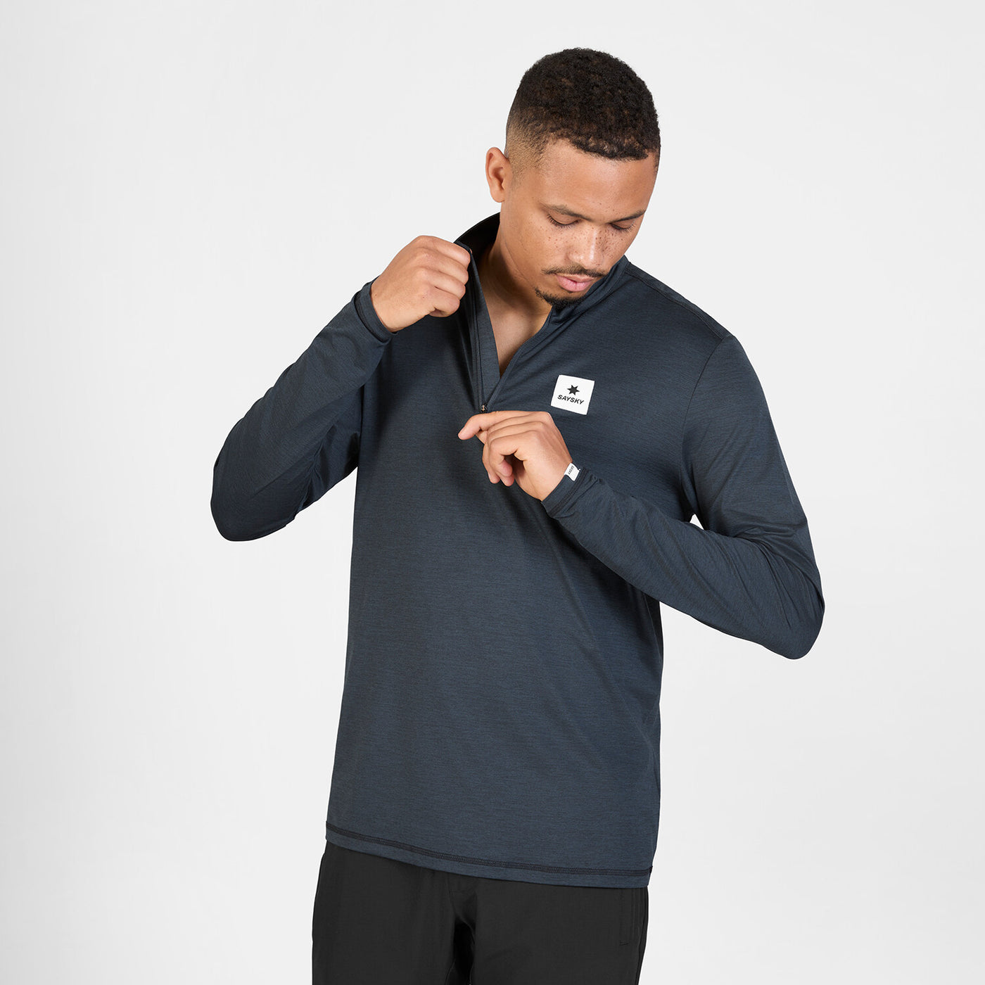 SAYSKY Men's Pace 1/2 Zip Long Sleeve