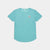 super lightweight lightblue SAYSKY running tee shirt, made with Global Recycled Standard Certificate