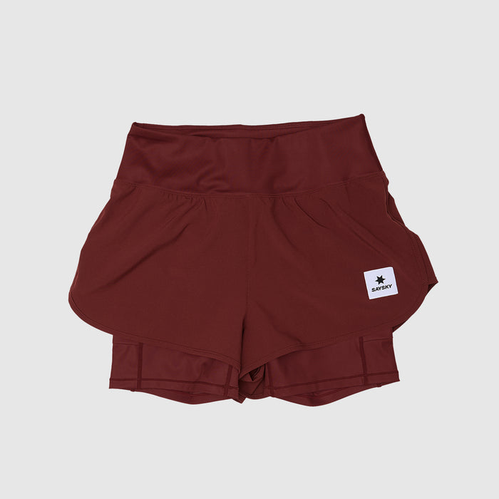 SAYSKY Women's Pace 2 in 1 Short 3