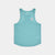 mens light blue saysky singlet with reactive fabric that shows saysky pattern when wet