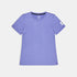 saysky clean pace t-shirt for women, quick dry, soft running t-shirt, light purple colour,  saysky running top on a white background