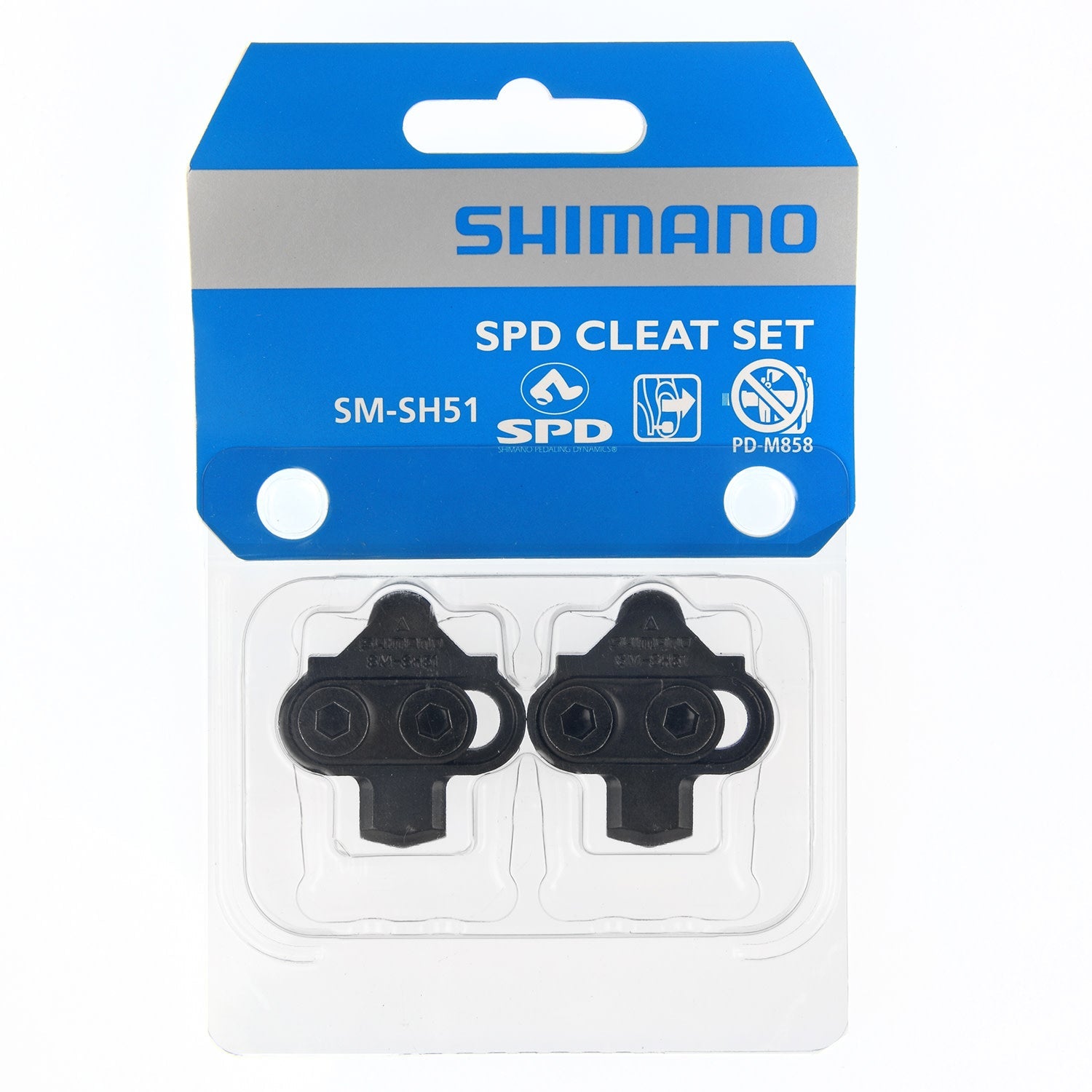 shimano spd cleat set packaging