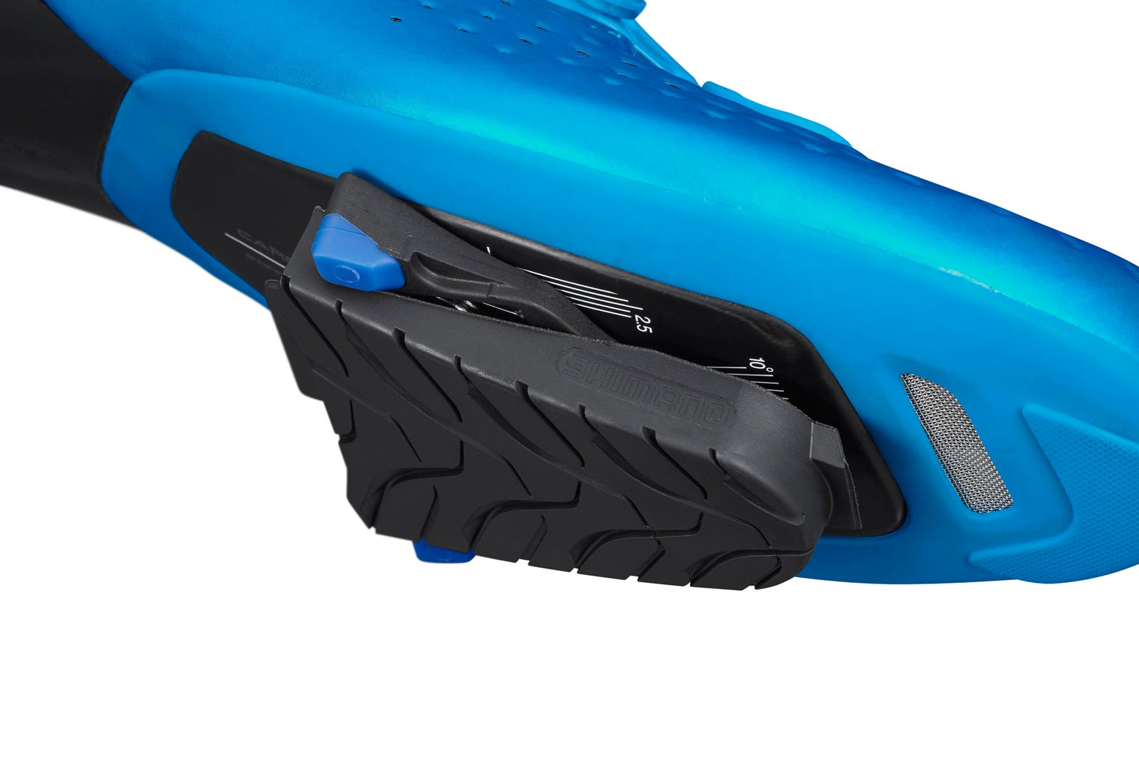 shimano spd sl cleat cover on cycling shoe