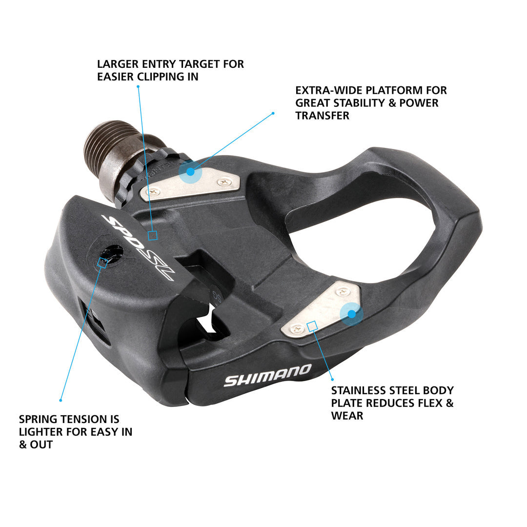 Shimano SPD SL PD-RS500 Road Pedal Black