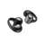 Black wireless shokz earbuds close up