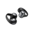 Black wireless shokz earbuds close up