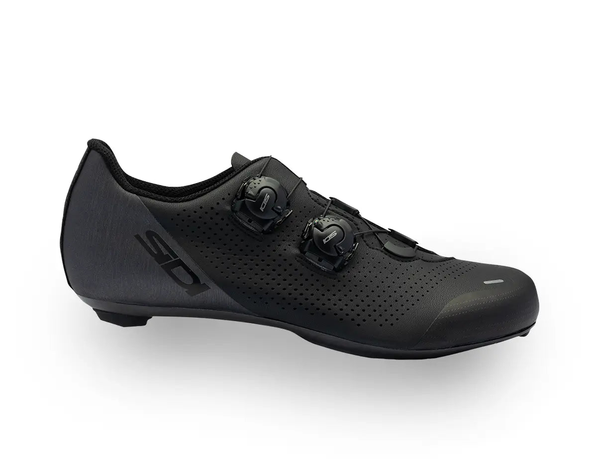 sidi scape ergo 6 cycling shoe, dark grey colour,