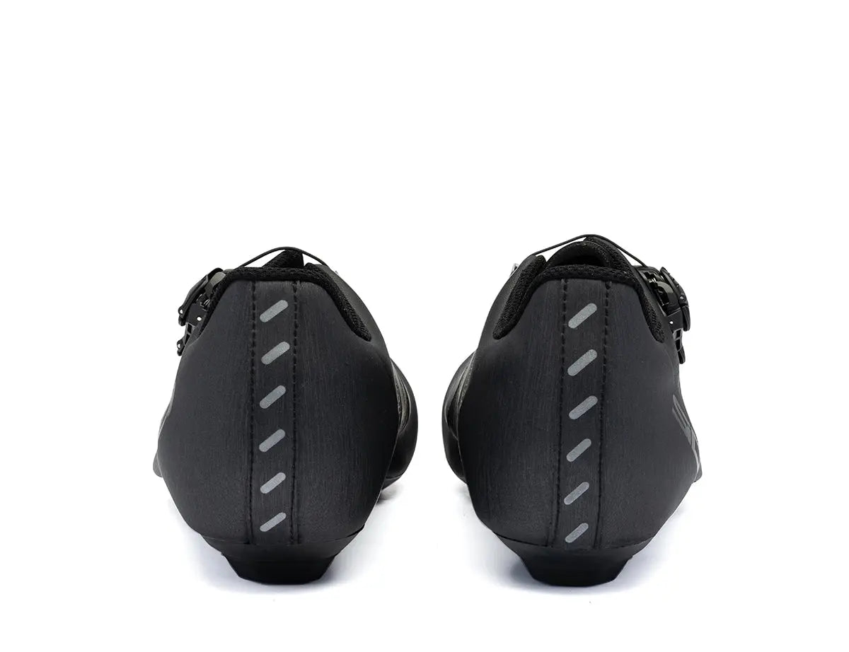 sidi scape ergo 6 cycling shoe, dark grey colour, back