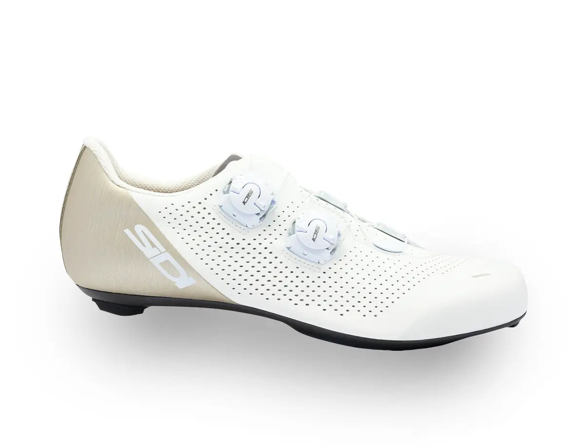 sidi scape ergo 6 cycling shoe, white colour,