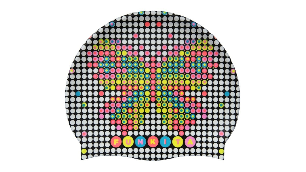 funkita silicone swim cap snow flyer