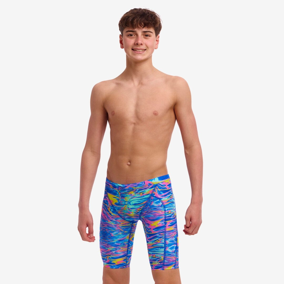 swim jammers, waist 26 for boys from funky trunks
