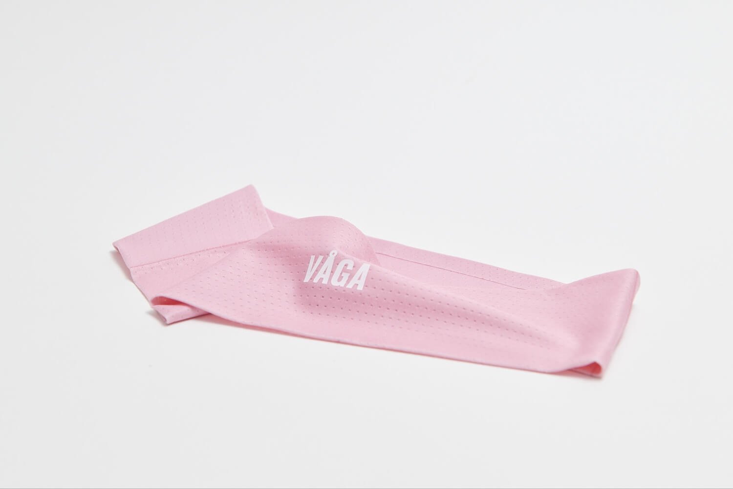 vaga summer headband pink lightweight headband for working out or running in hot weather natural