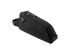black topeak fast fuel bag bolt on, small compact top loading cycling bag, side profile of bag