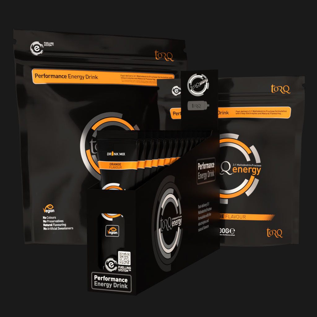 torq performance energy drink sachet blackcurrant