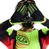 troy lee mtb air glove, yellow colour on mtb rider