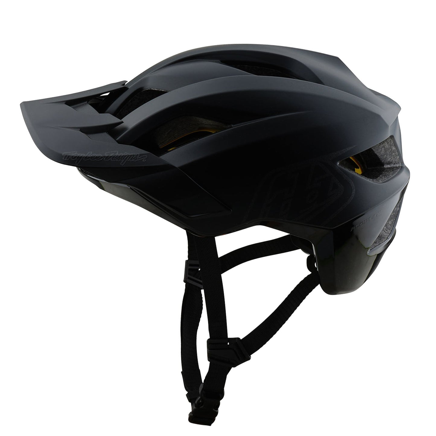 Black Troy Lee Flowline MTB helmet
