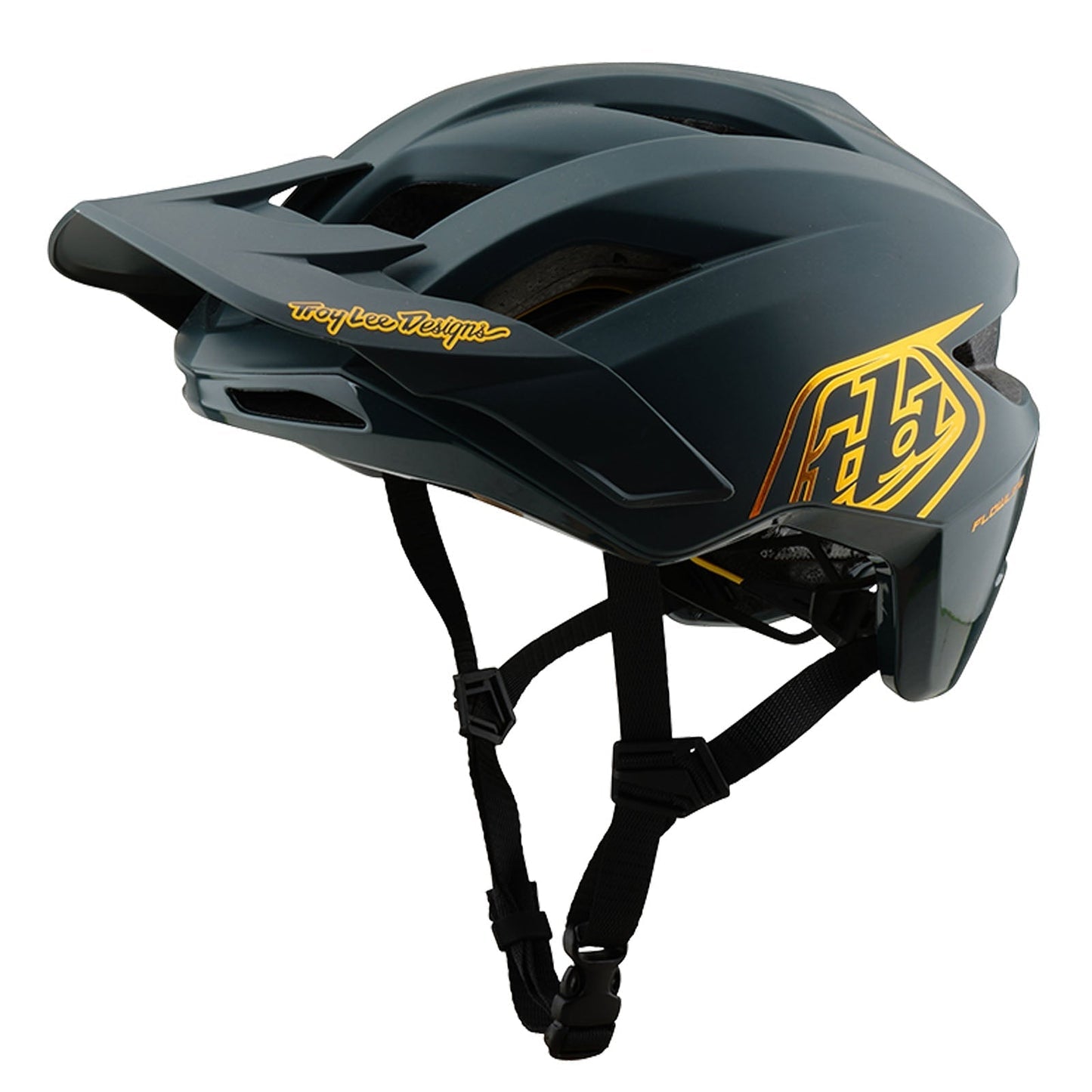  Troy Lee Flowline MTB helmet side view