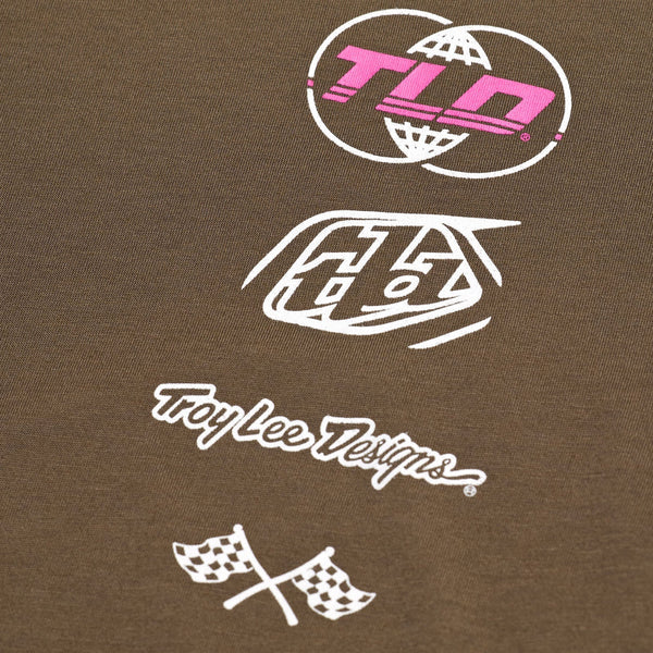 Troy Lee Skyline Ride Short Sleeve MTB Tee in caper colour