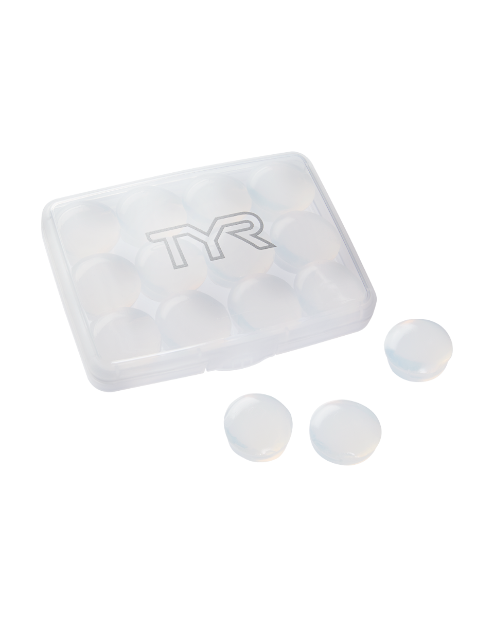 tyr soft silicone ear plugs, moldable ear plugs for swimming, one size ear plug